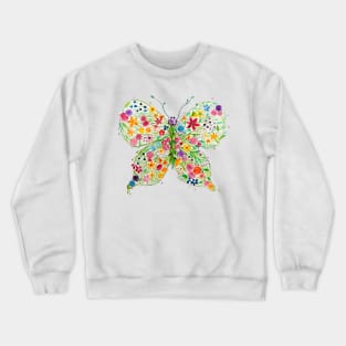 Blooming Butterfly Crewneck Sweatshirt